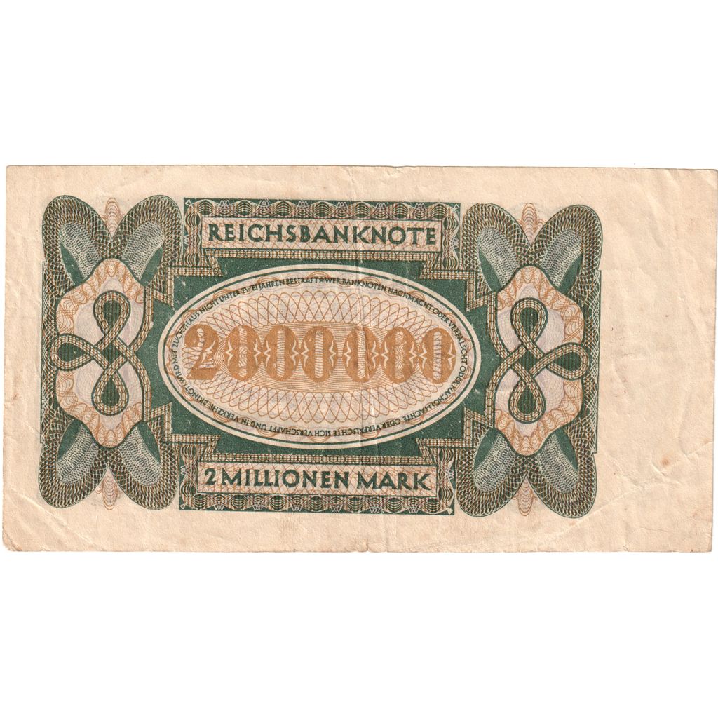 Deutschland, 2 Millionen Mark, 1923-07-23, SS