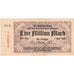 German States, 1 Million Mark, 1923-08-07, Mannheim, EF(40-45)