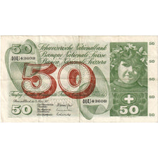 Switzerland, 50 Franken, 1969-01-15, VF(30-35)
