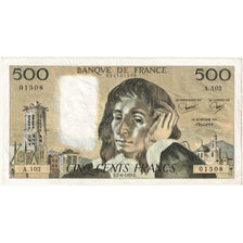 France, 500 Francs, Pascal, 1979-06-07, A.10201508, EF(40-45)