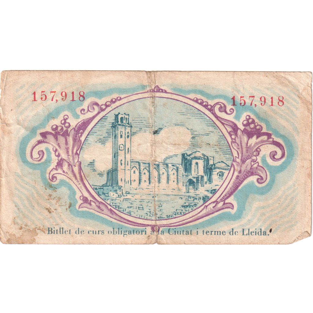 Spain, 1 Peseta, EF(40-45)