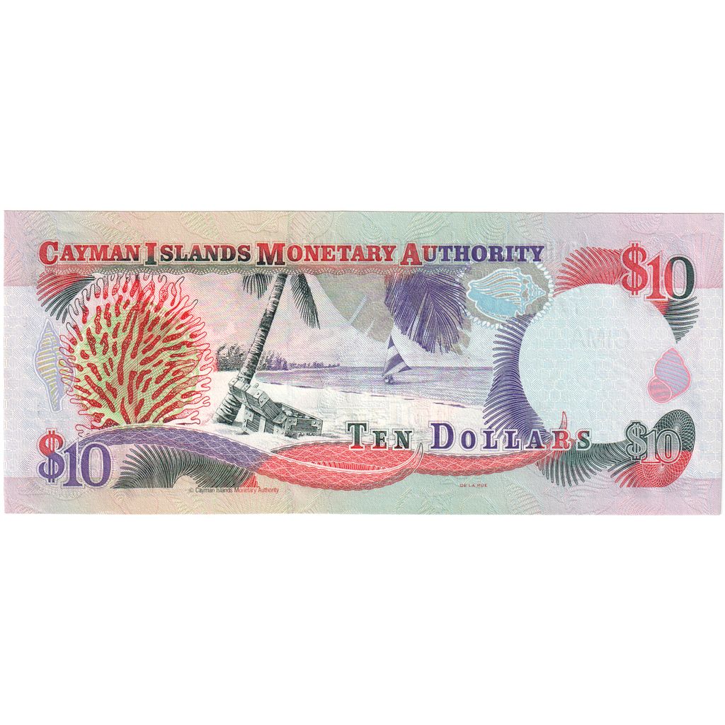 Kaaimaneilanden, 10 Dollars, NIEUW