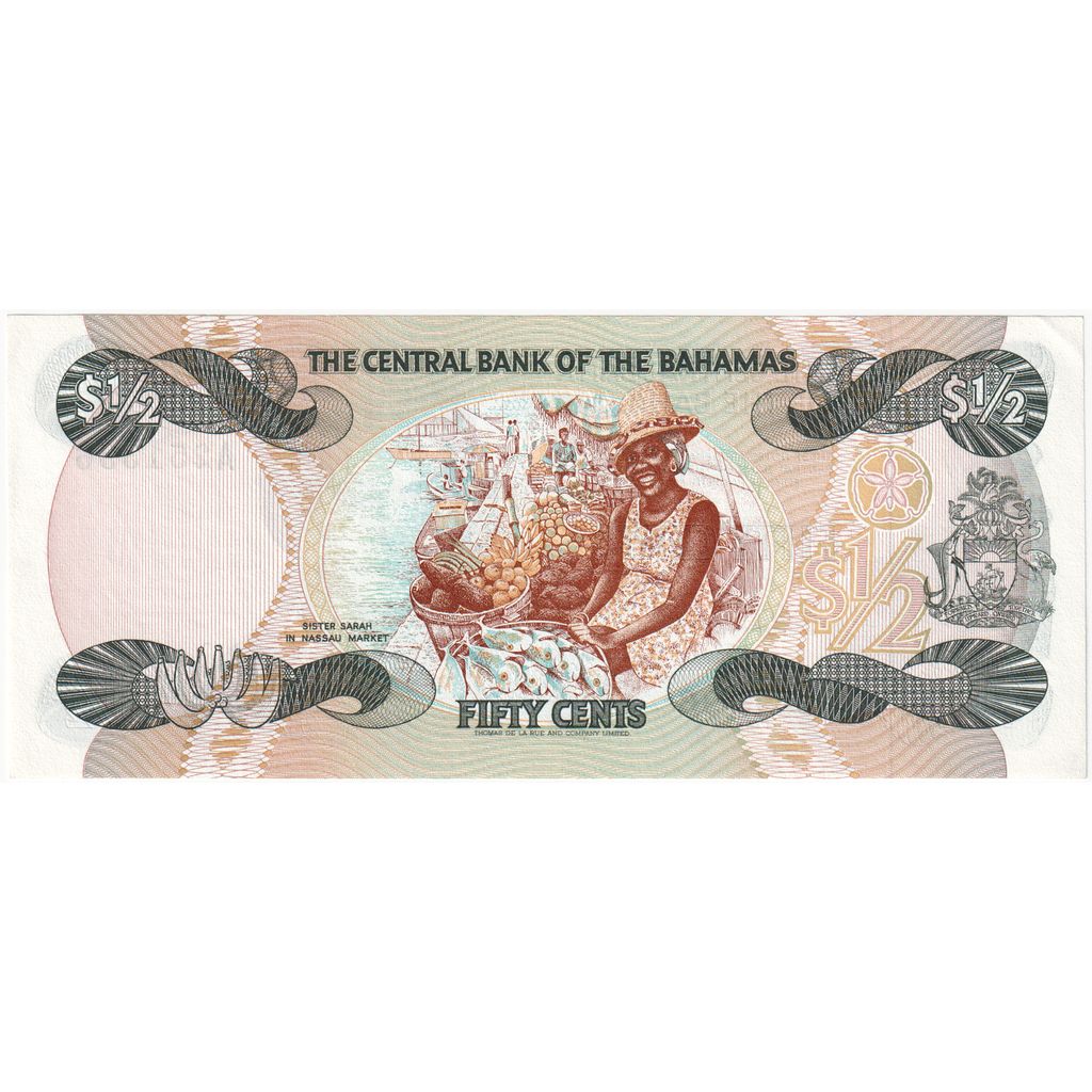 Bahamas, 1/2 Dollar, NEUF