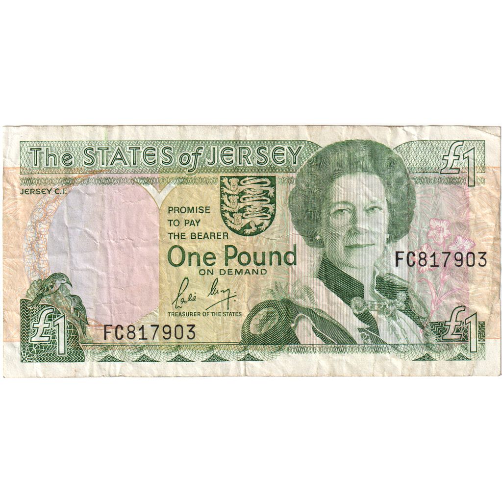 Jersey, 1 Pound, TTB