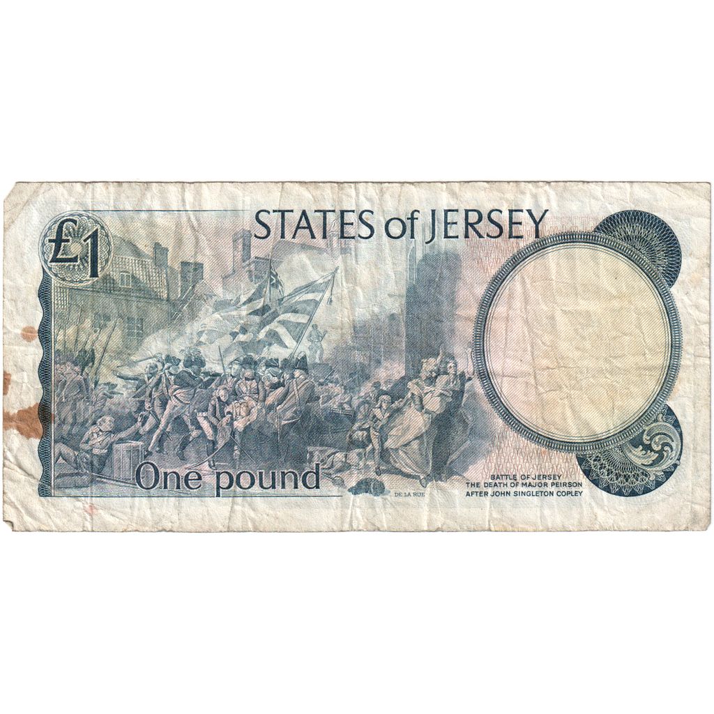 Jersey, 1 Pound, VF(30-35)