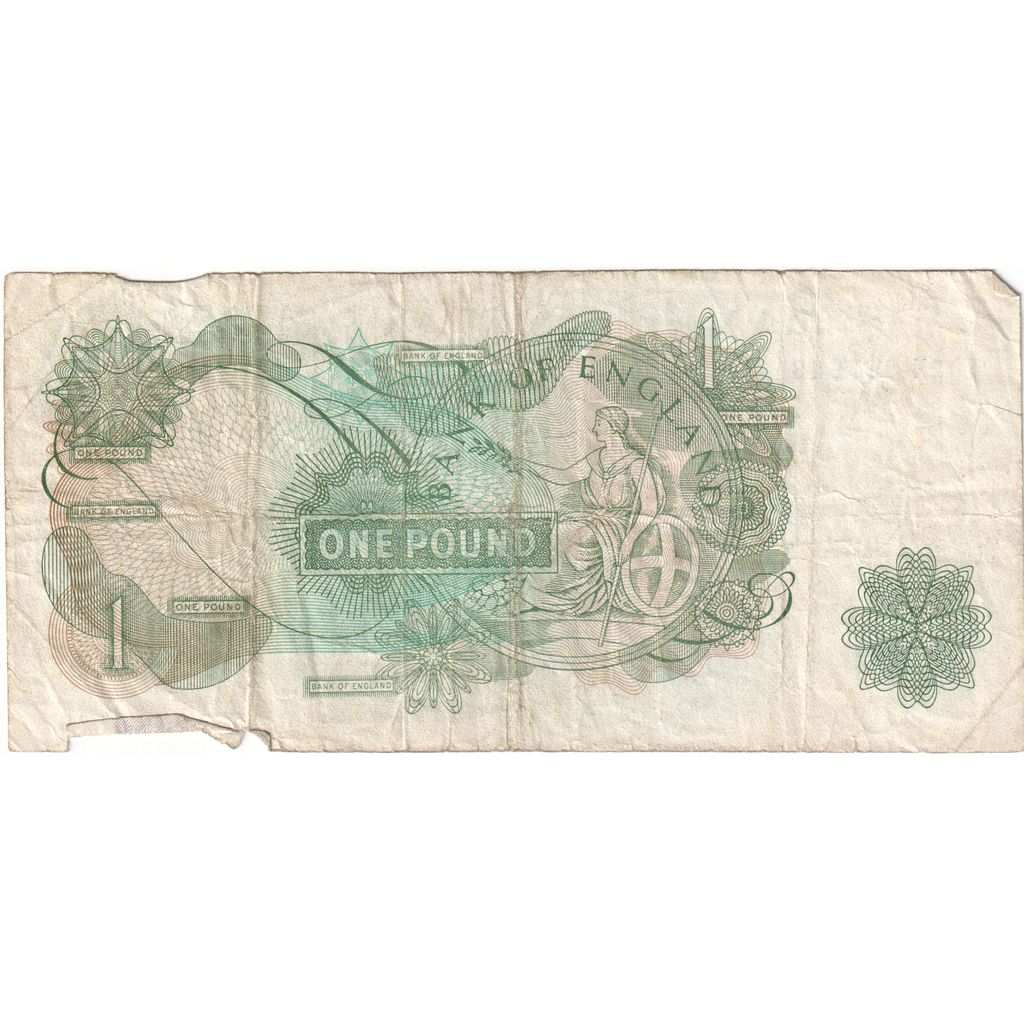 Grã-Bretanha, 1 Pound, VF(20-25)