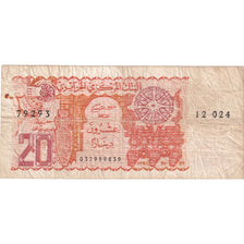 Algerije, 20 Dinars, TB