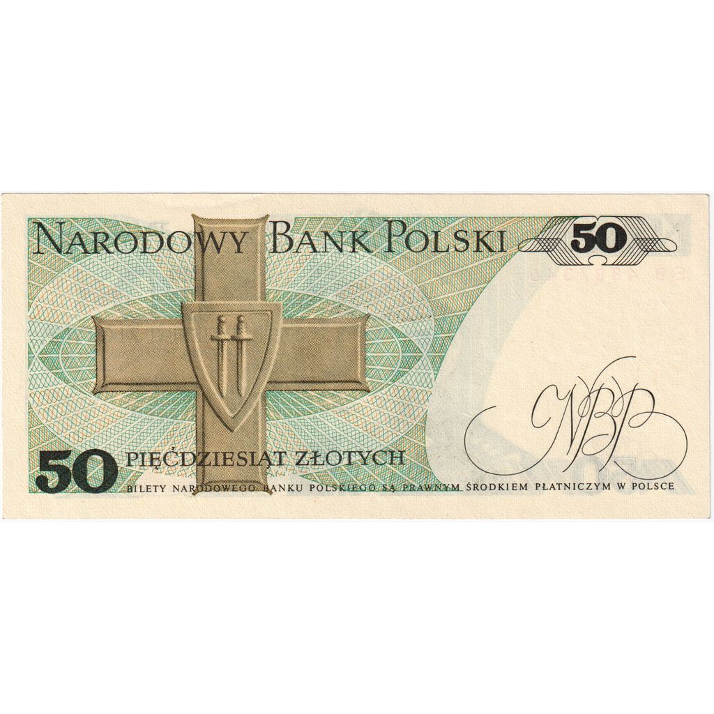 Poland, 50 Zlotych, 1988-12-01, AU(55-58)