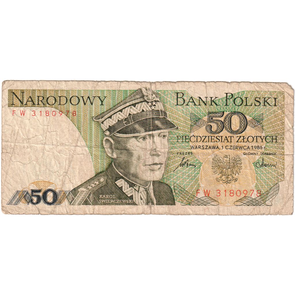 Polen, 50 Zlotych, 1986-06-01, S