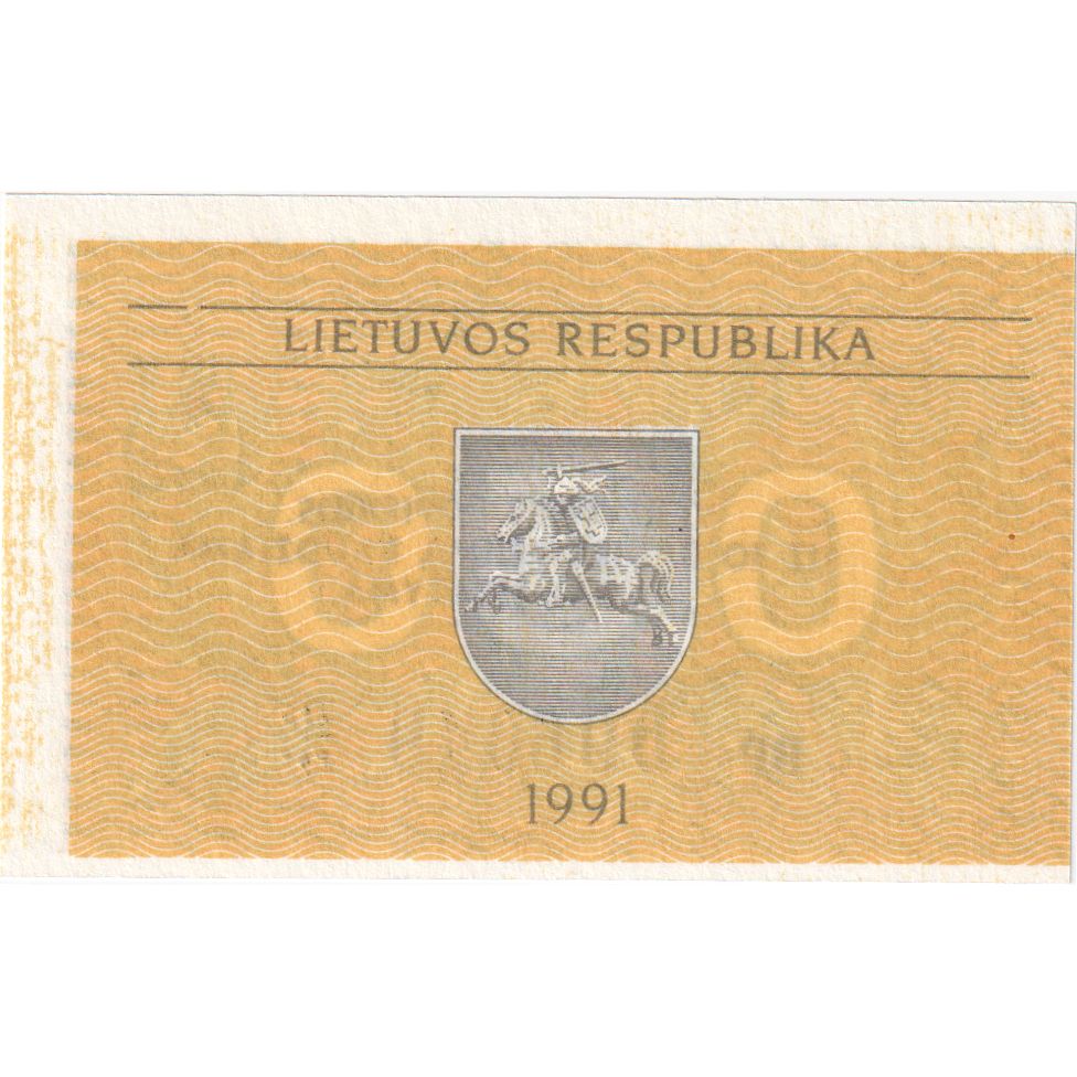 Lituania, 0.50 Talonas, FDS