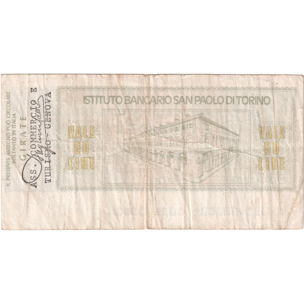 Italia, 50 Lire, 1976-01-27, Torino, BB