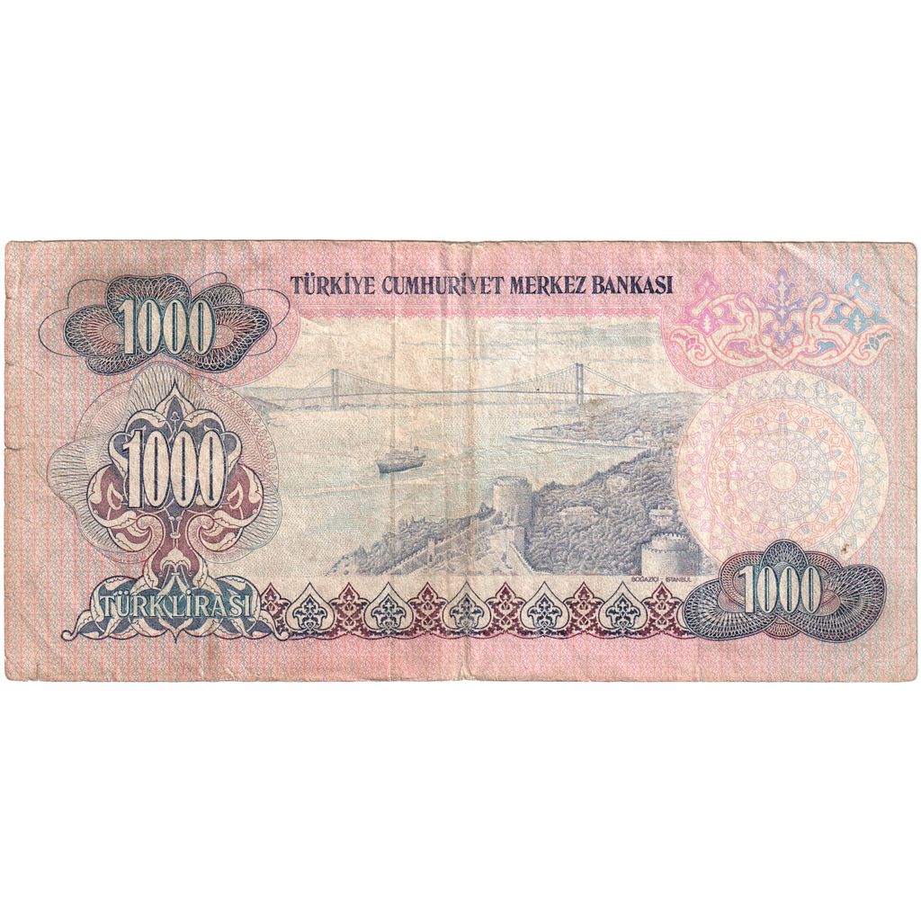 Turquía, 1000 Lira, BC