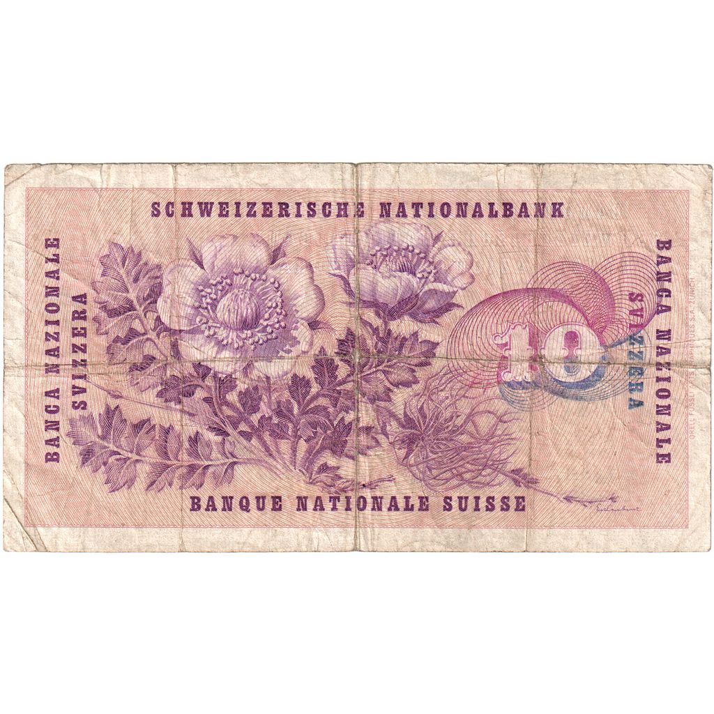 Schweiz, 10 Franken, 1961-10-26, S