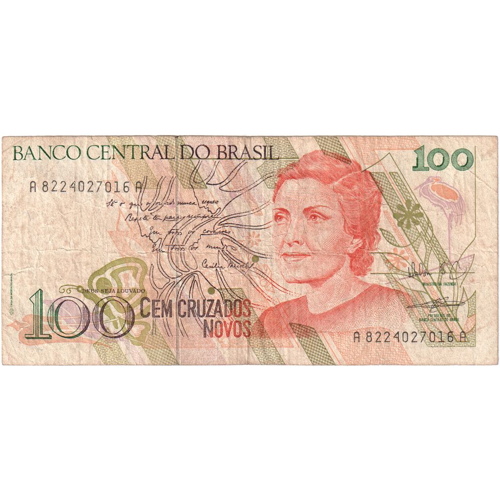 Brasilien, 100 Cruzeiros, S