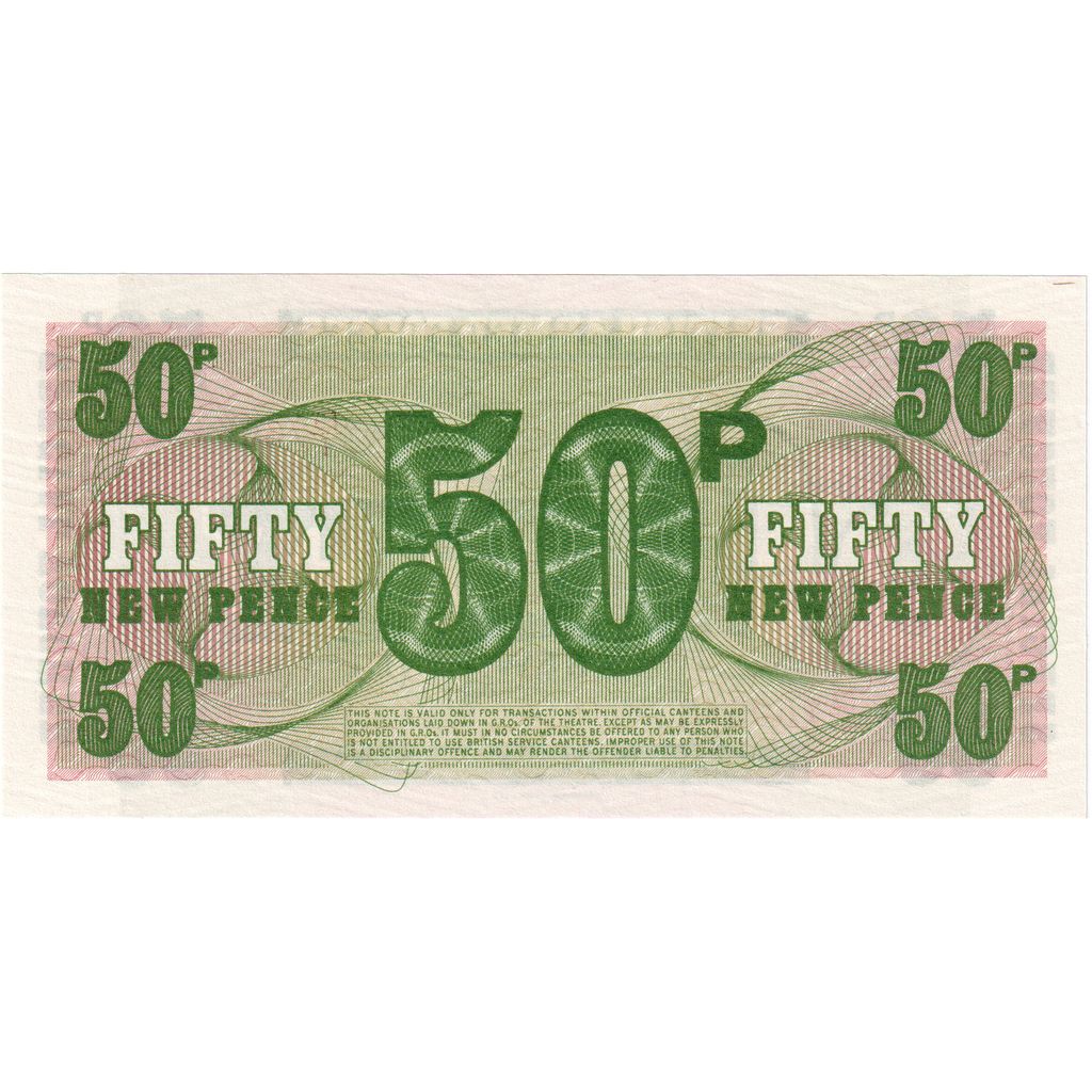 Wielka Brytania, 50 New Pence, UNC(65-70)
