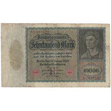 Geldschein, Deutschland, 10,000 Mark, 1922, KM:70, SGE