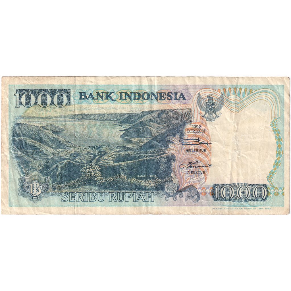 Indonesië, 1000 Rupiah, TB+
