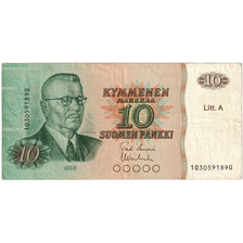Finland, 10 Markkaa, EF(40-45)