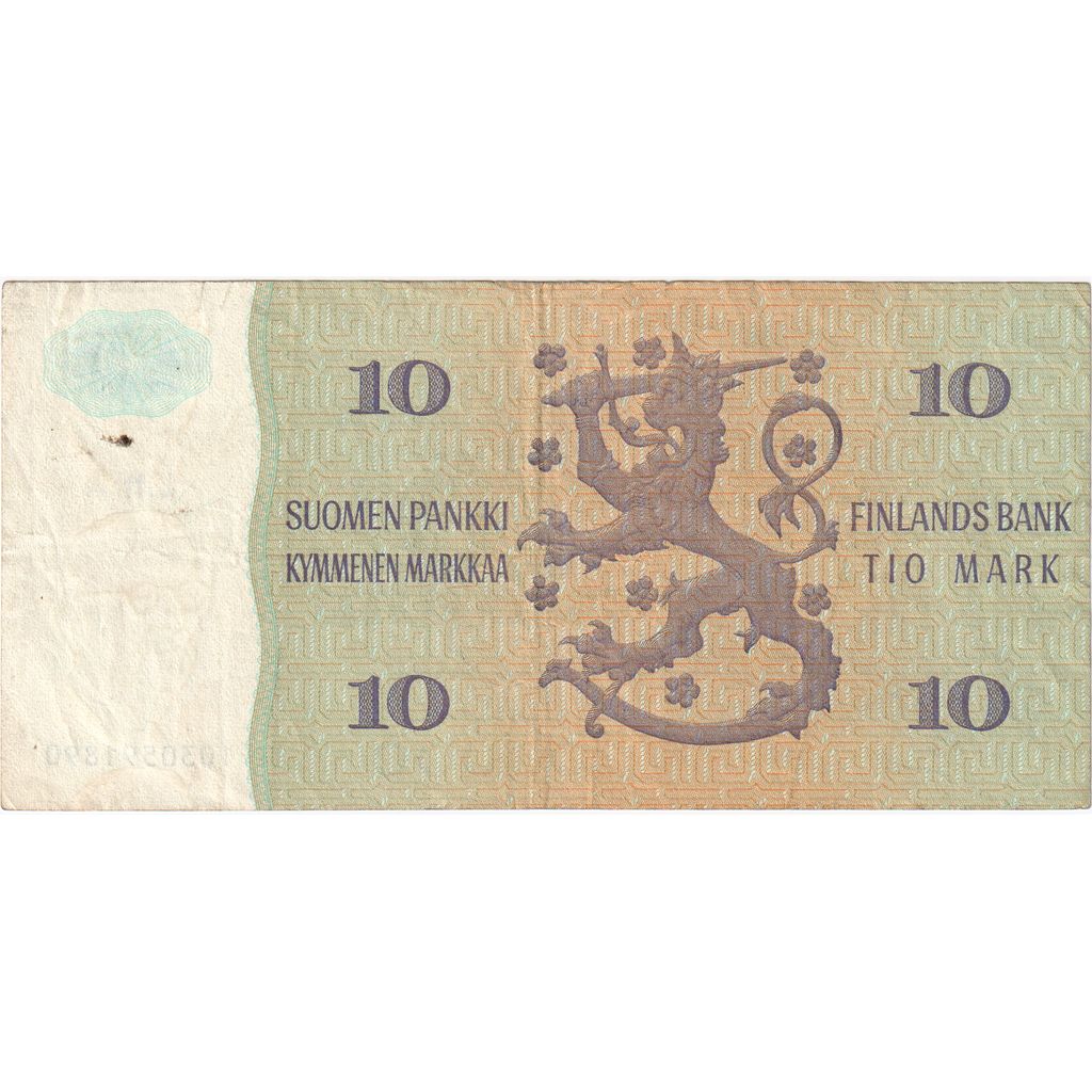 Finlande, 10 Markkaa, TTB
