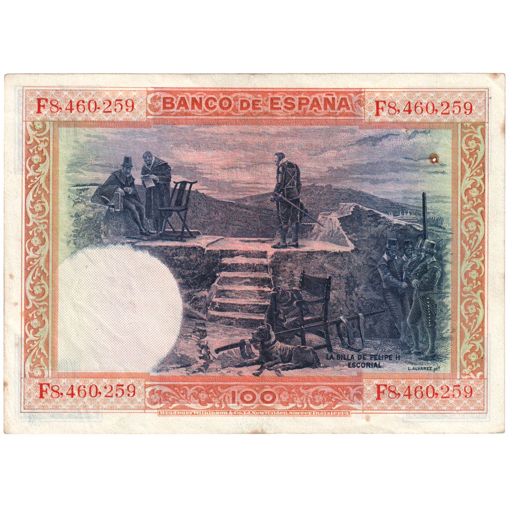 Spanien, 100 Pesetas, 1925-07-01, SS