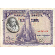 Spagna, 100 Pesetas, 1928-08-15, MB+