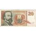 Yugoslavia, 20 Novih Dinara, BC