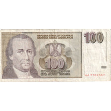 Yugoslavia, 100 Novih Dinara, 1996, 1996-10, KM:152, VF(30-35)