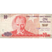 Turquia, 10 New Lira, VF(30-35)