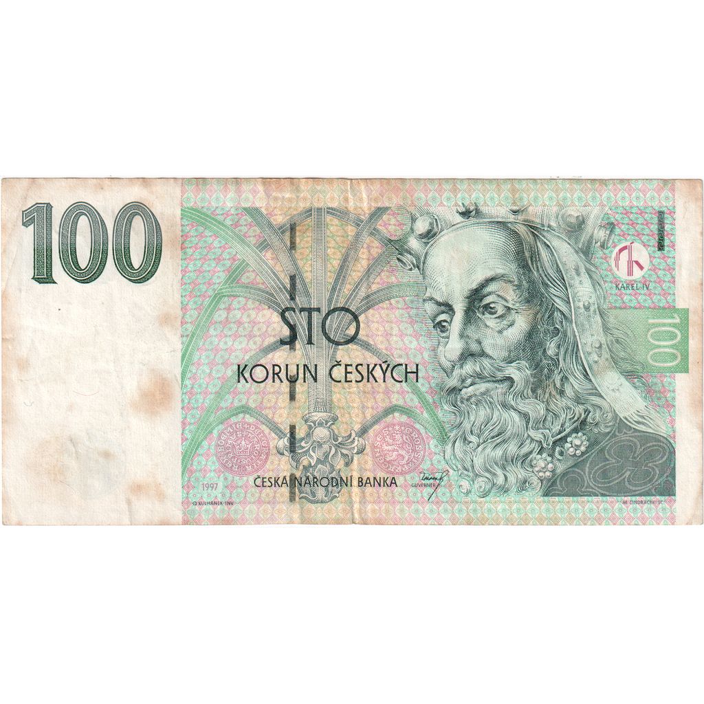 Czech Republic, 100 Korun, VF(30-35)