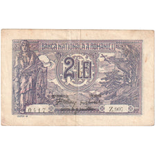 Rumanía, 2 Lei, 1915-03-12, BC+