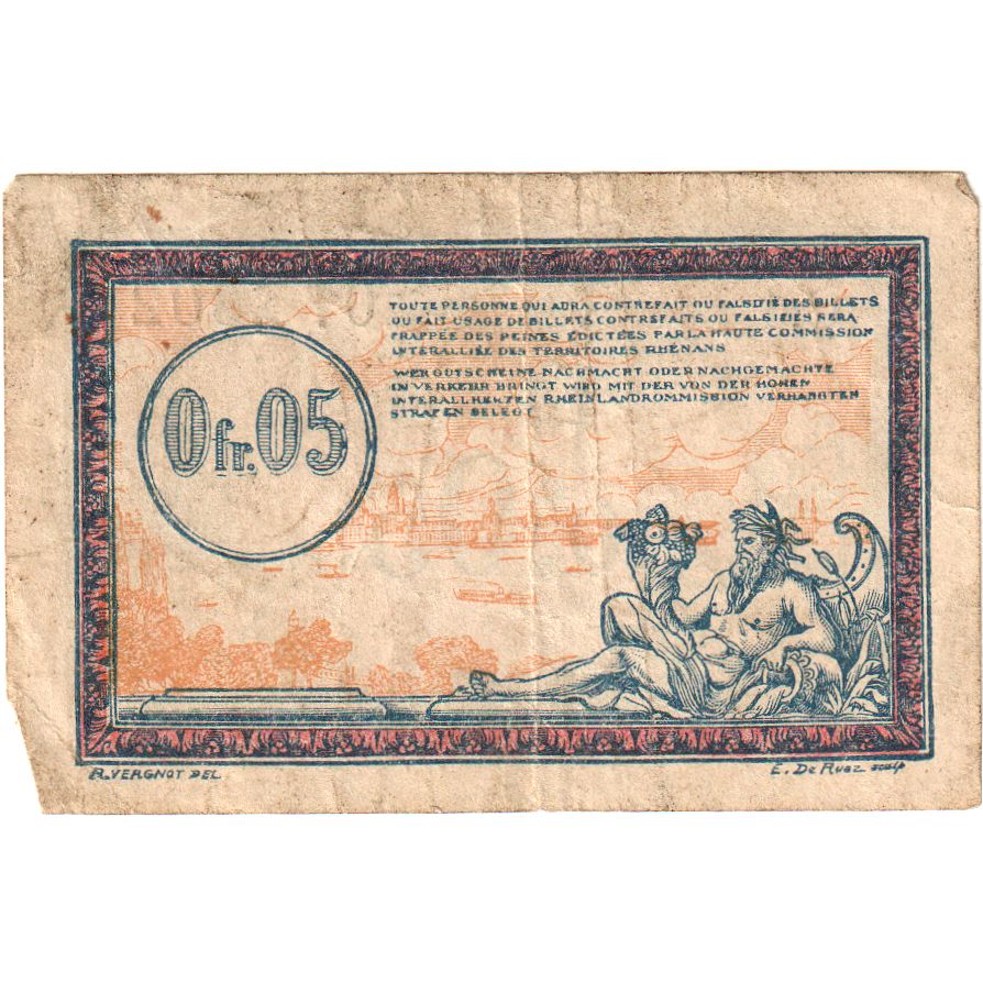 France, 5 Francs, A.6 565,014, VF(30-35), Pirot:135-6