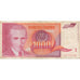 Banknote, Yugoslavia, 1000 Dinara, 1990, 1990-11-26, KM:107, VF(20-25)