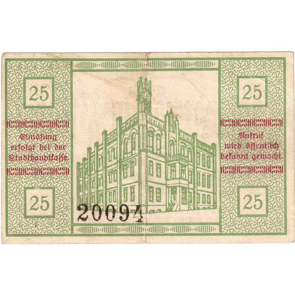 Alemania, Altusried Marktgemeinde, 25 Pfennig, 1920-07-01, MBC