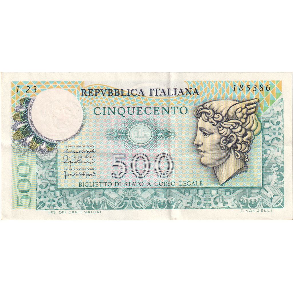 Italia, 500 Lire, 1976-12-20, UNC