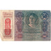 Banknote, Austria, 50 Kronen, 1914-01-02, KM:54a, VF(30-35)