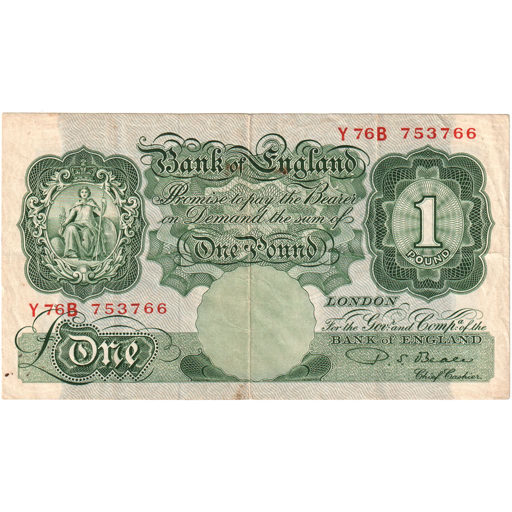 Großbritannien, 1 Pound, S+