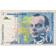 France, 50 Francs, St Exupéry, J050450292, VF(30-35)