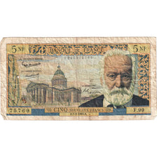 Frankrijk, 5 Nouveaux Francs, Victor Hugo, 1963-02-07, F.99, TB+