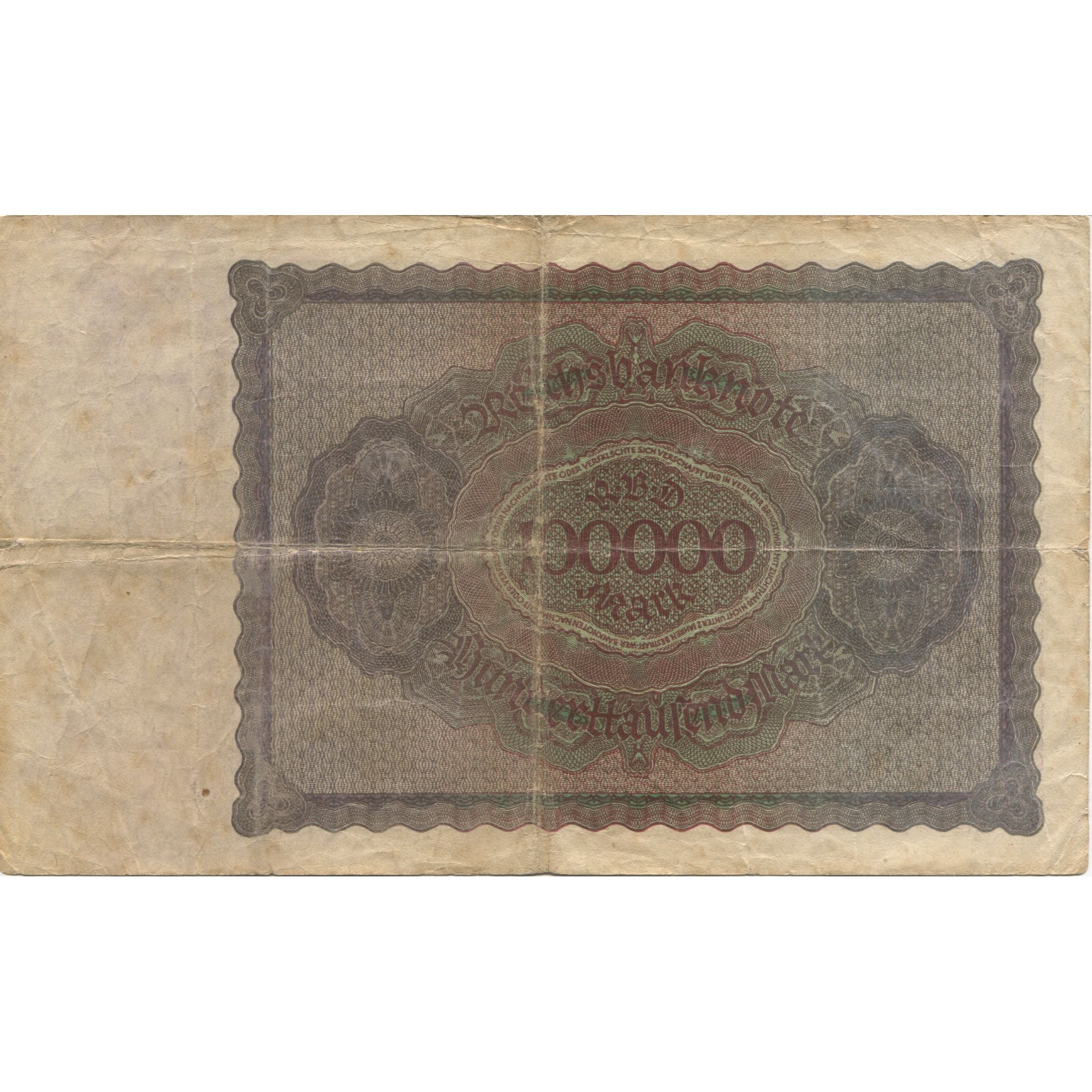 Banknote, Germany, 100,000 Mark, 1923, 1923-02-01, KM:83c, VG(8-10)