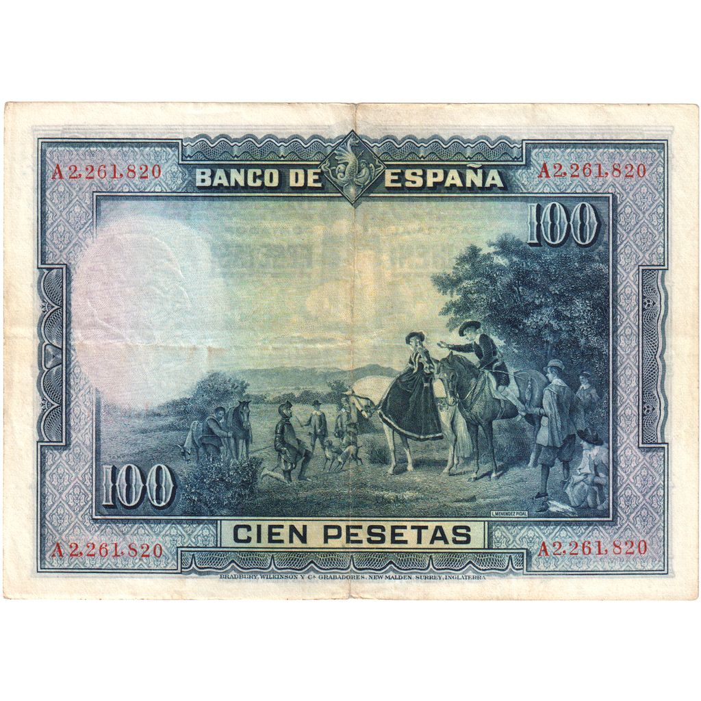 Spanien, 100 Pesetas, 1928-08-15, SS