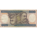 Banconote, Brasile, 500 Cruzeiros, KM:200b, MB