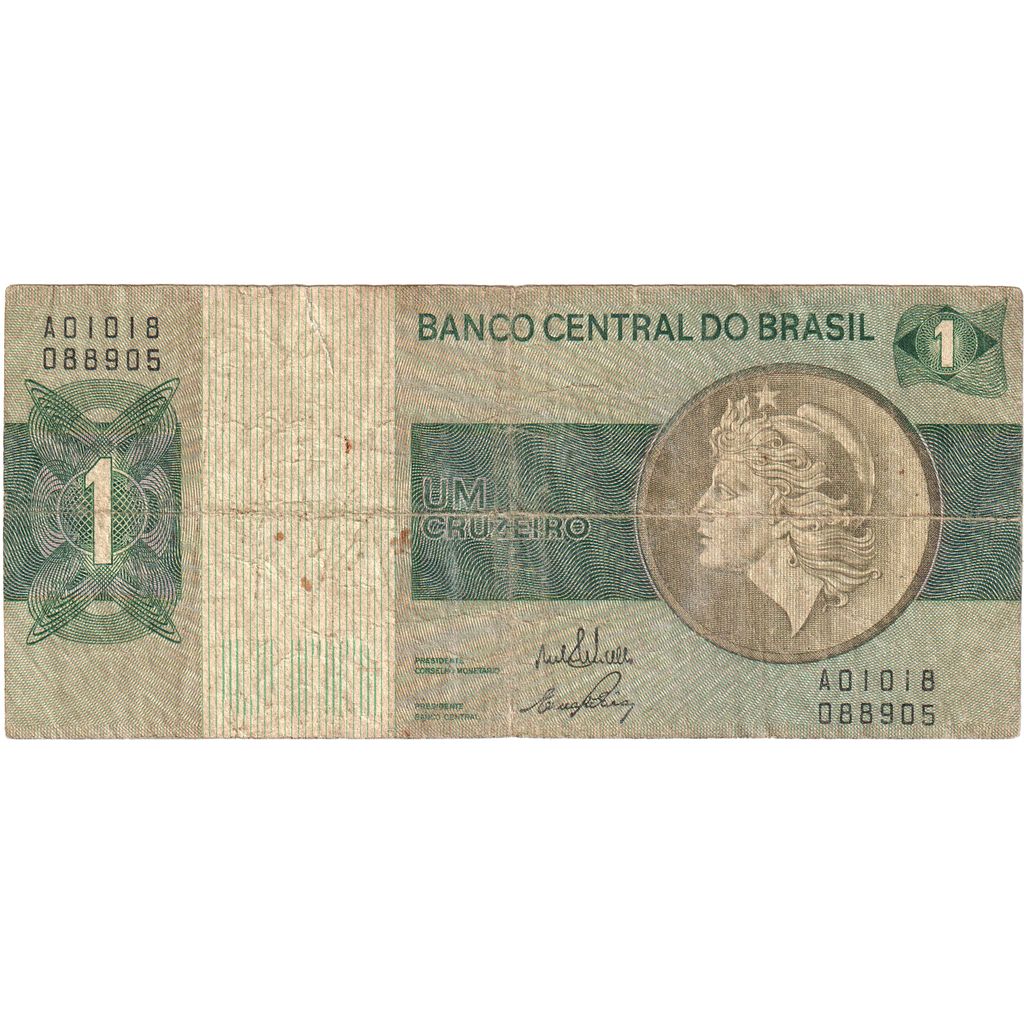 Brazilië, 1 Cruzeiro, TB
