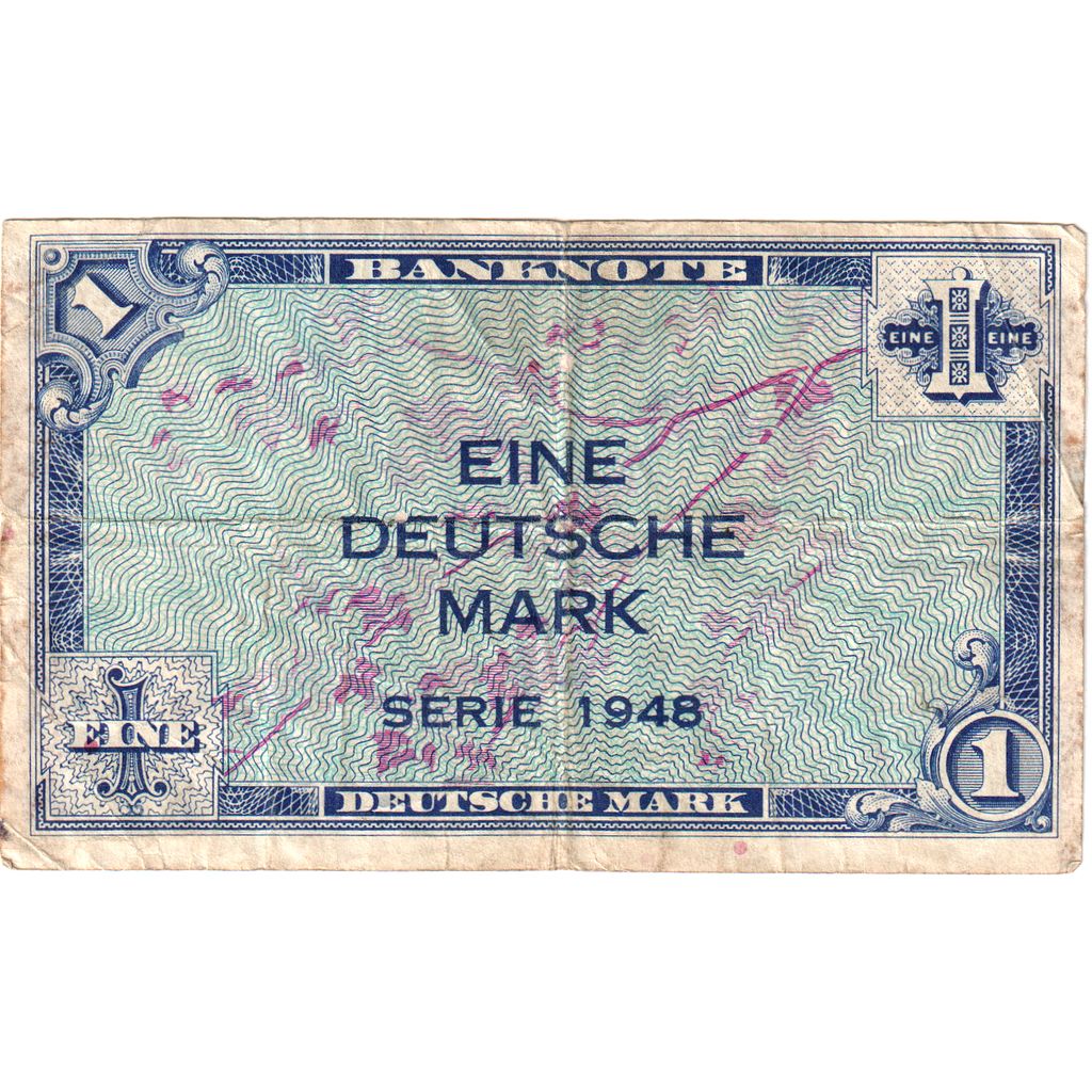 GERMANY - FEDERAL REPUBLIC, 1 Deutsche Mark, EF(40-45)