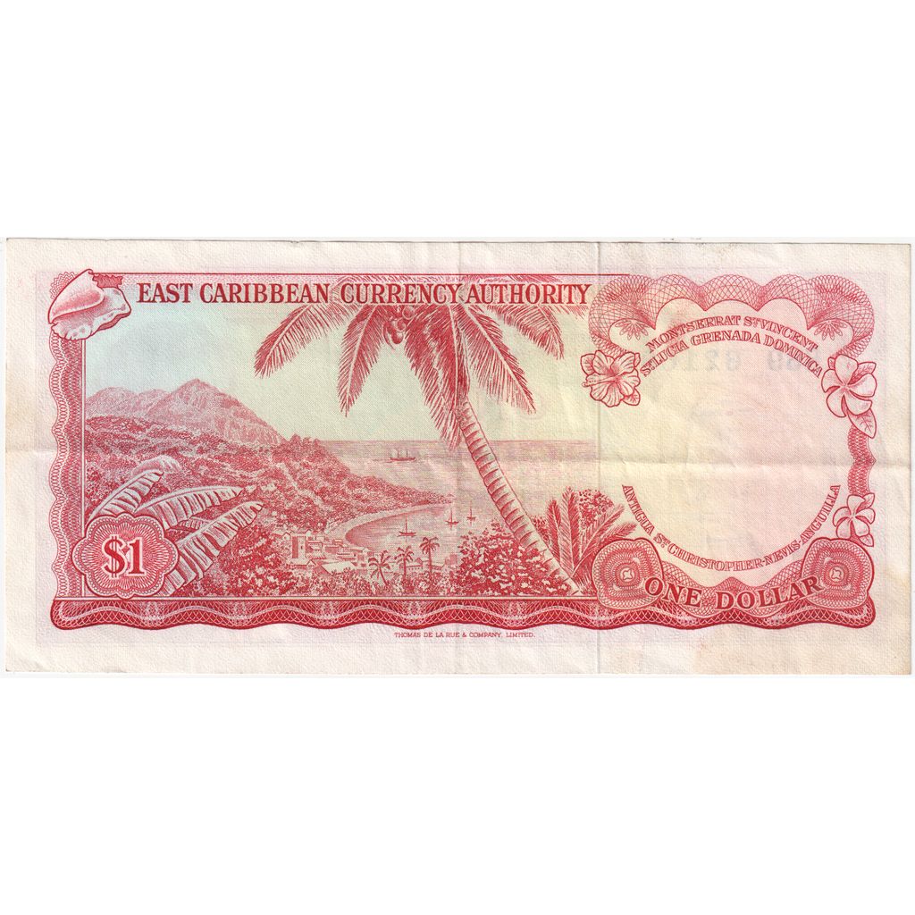East Caribbean States, 1 Dollar, EF(40-45)