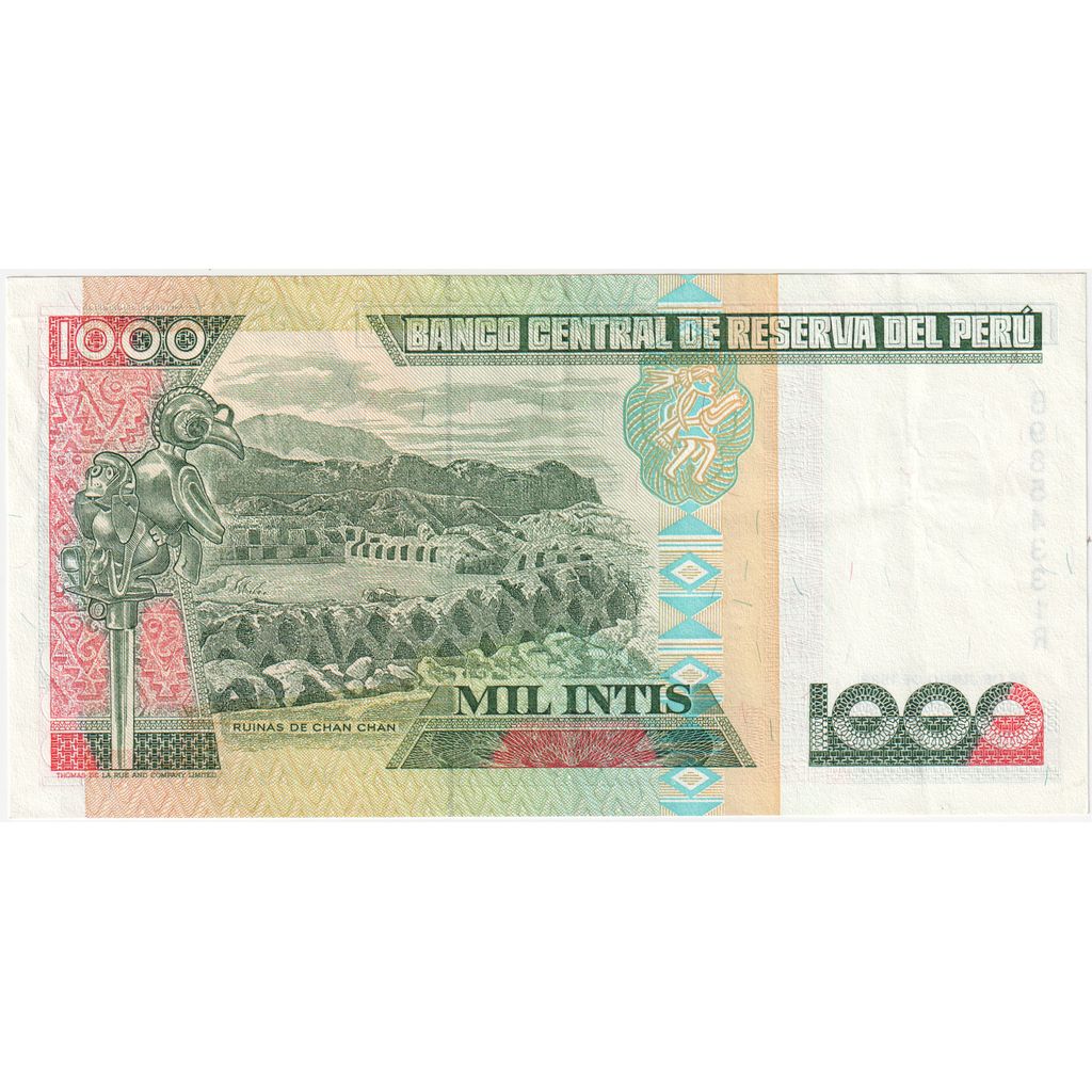 Peru, 1000 Intis, 1988-06-28, UNZ