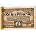 Allemagne, Camburg a.d. Saale, 10 Pfennig, TB
