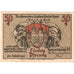 Niemcy, Eisenach Stadt, 50 Pfennig, 1921-12-31, EF(40-45)