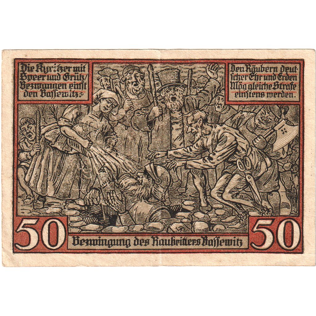 Niemcy, Eisenach Stadt, 50 Pfennig, 1921-12-31, EF(40-45)