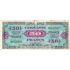 France, 50 Francs, 1944, 29122168, VF(20-25)