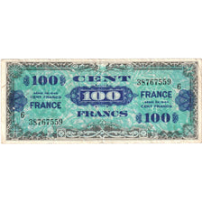 France, 100 Francs, 1945 Verso France, Série 6, VF(30-35)